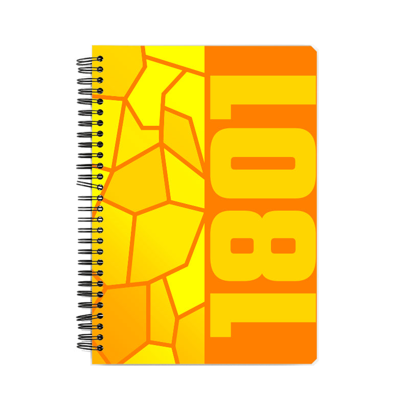 1801 Year Notebook (Orange)
