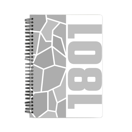 1801 Year Notebook (White)