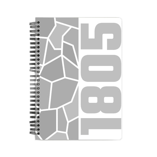 1805 Year Notebook (White)