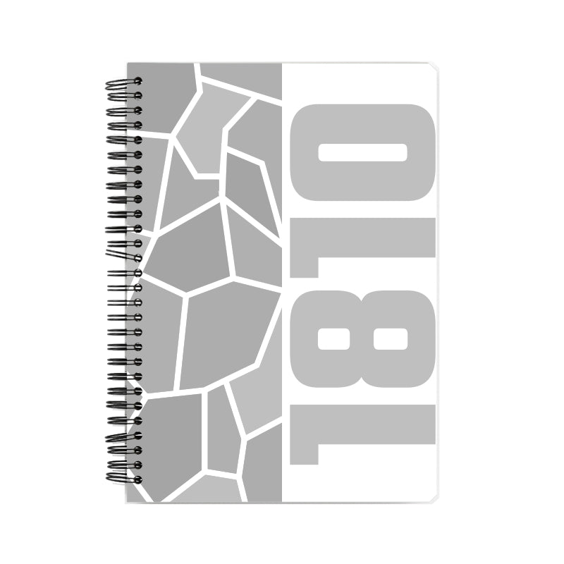 1810 Year Notebook (White)