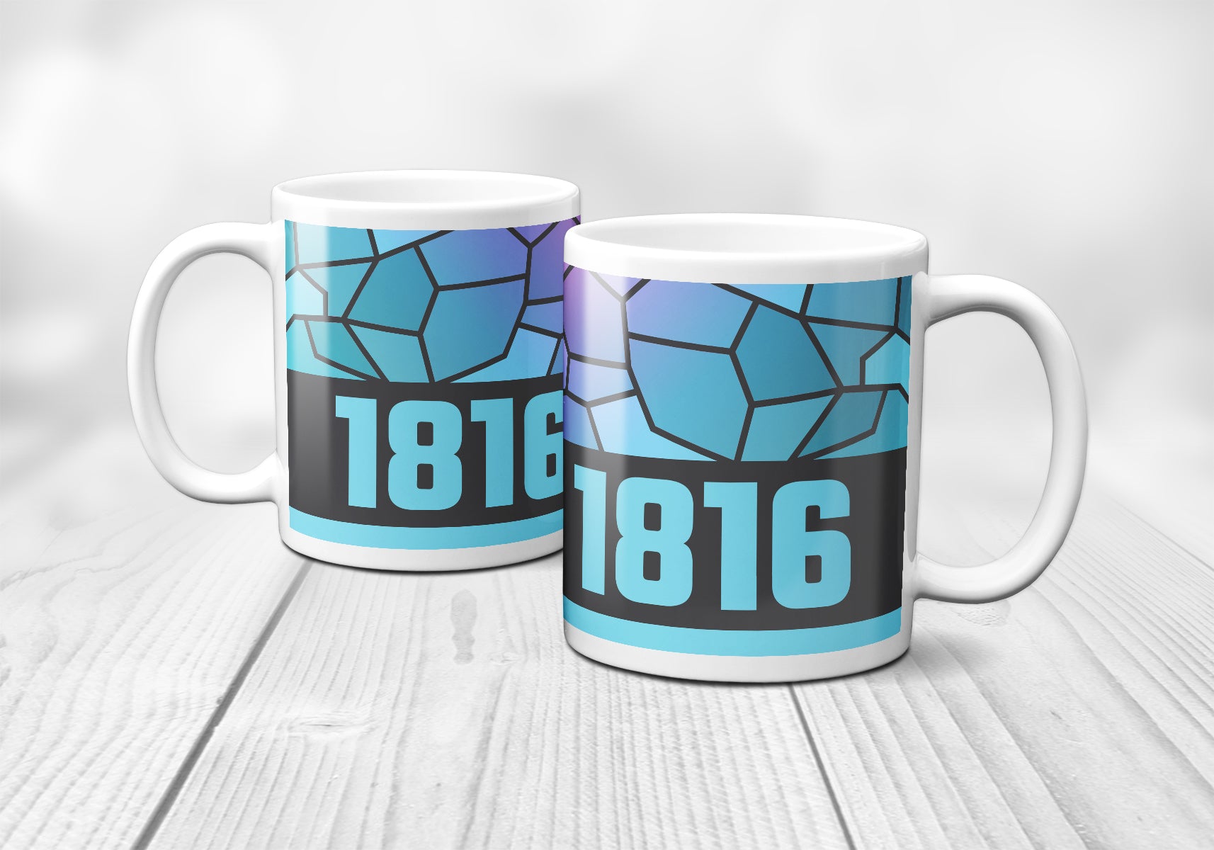 1816 Year Mug (11oz, Charcoal Grey)