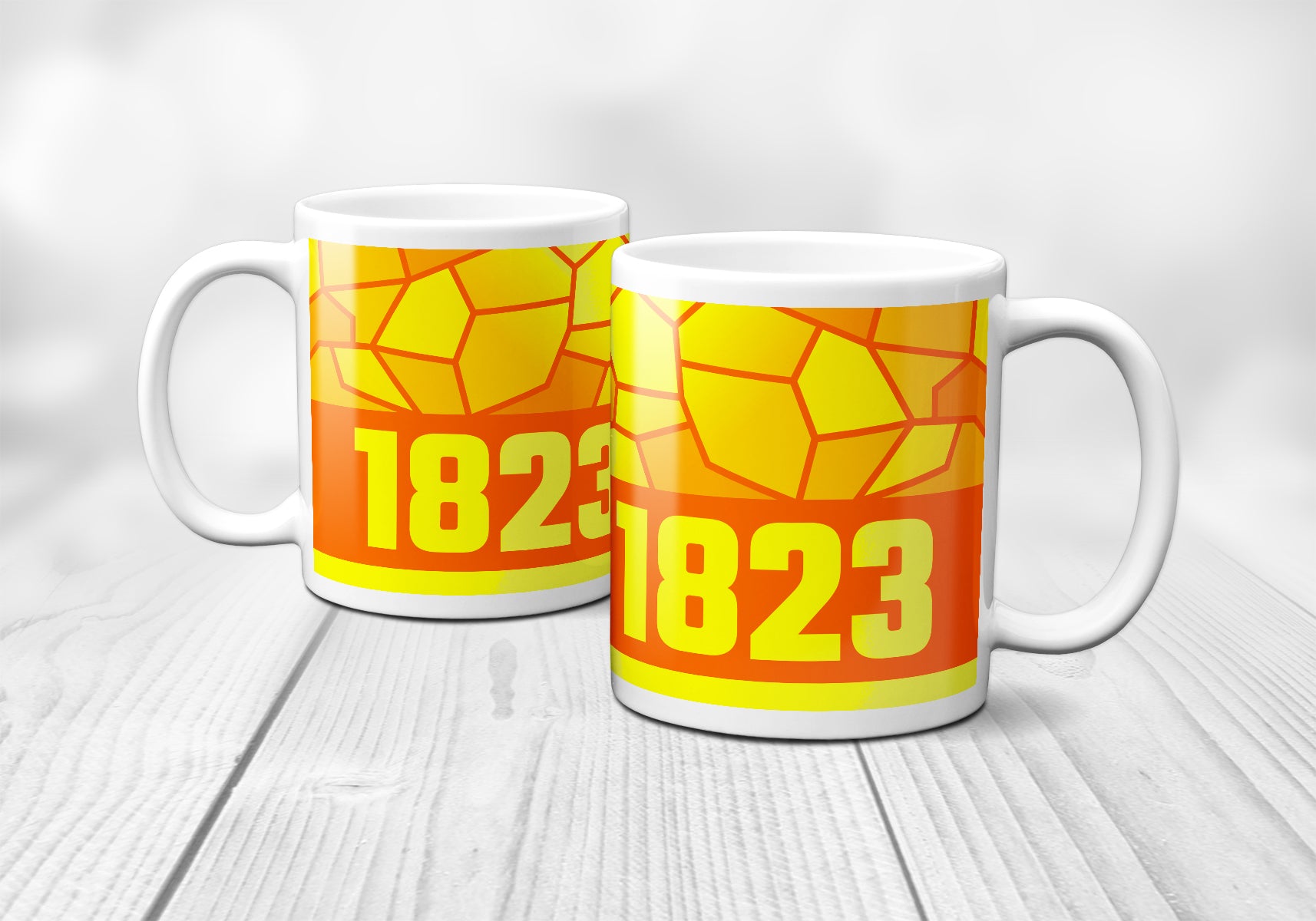 1823 Year Mug (11oz, Orange)