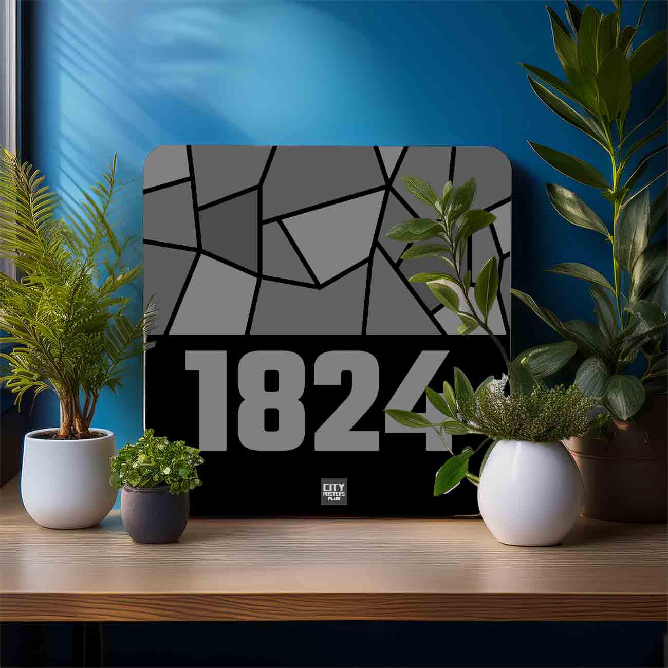 1824 Year Mousepad (Black)
