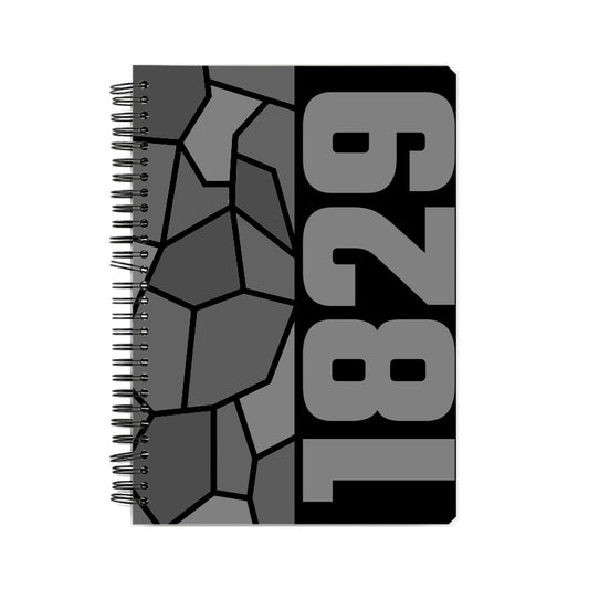 1829 Year Notebook (Black)