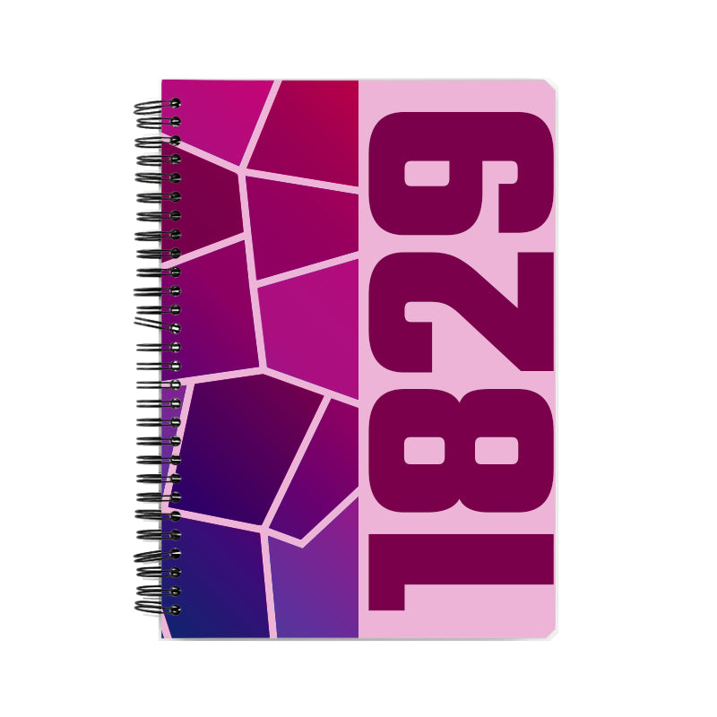 1829 Year Notebook (Light Pink)