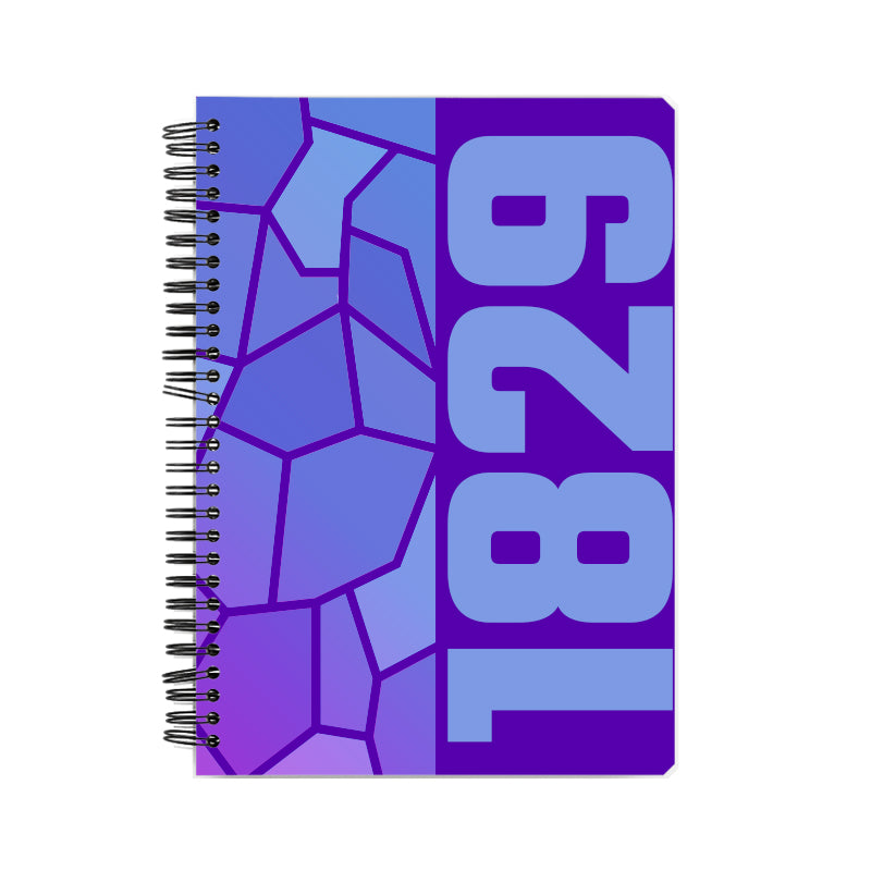 1829 Year Notebook (Purple)