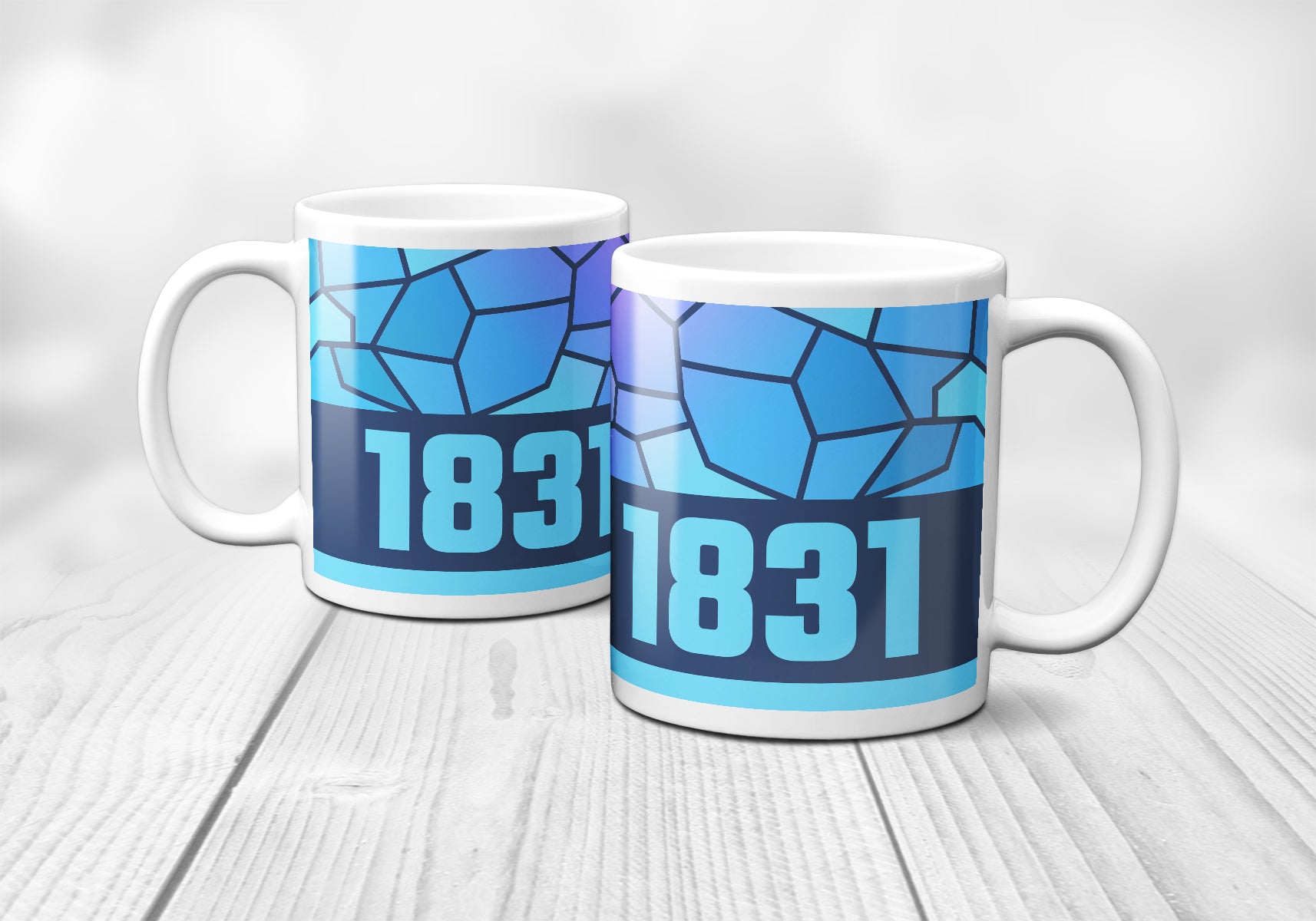 1831 Year Mug (11oz, Navy Blue)
