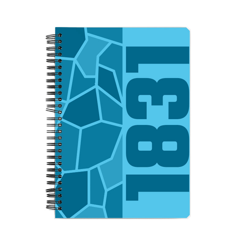 1831 Year Notebook (Sky Blue)