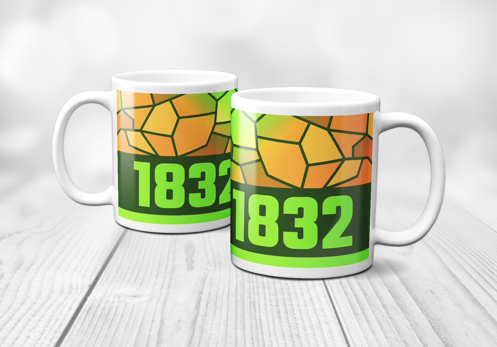 1832 Year Mug (11oz, Olive Green)