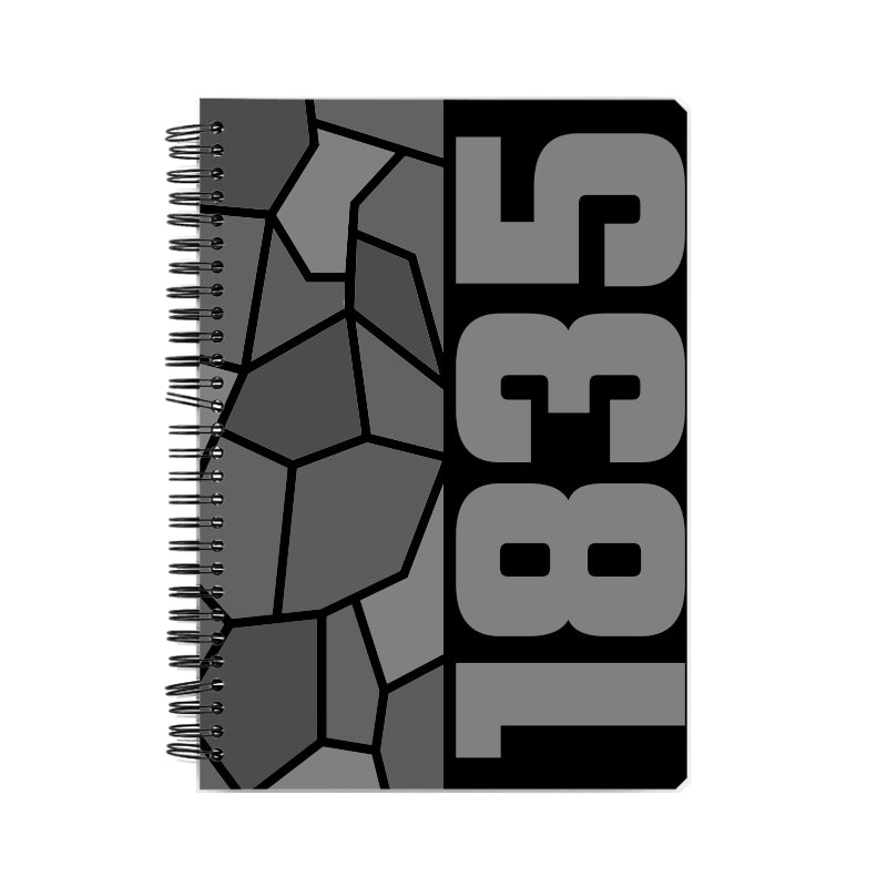 1835 Year Notebook (Black)
