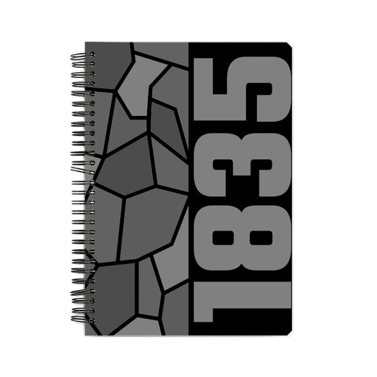 1835 Year Notebook (Black)
