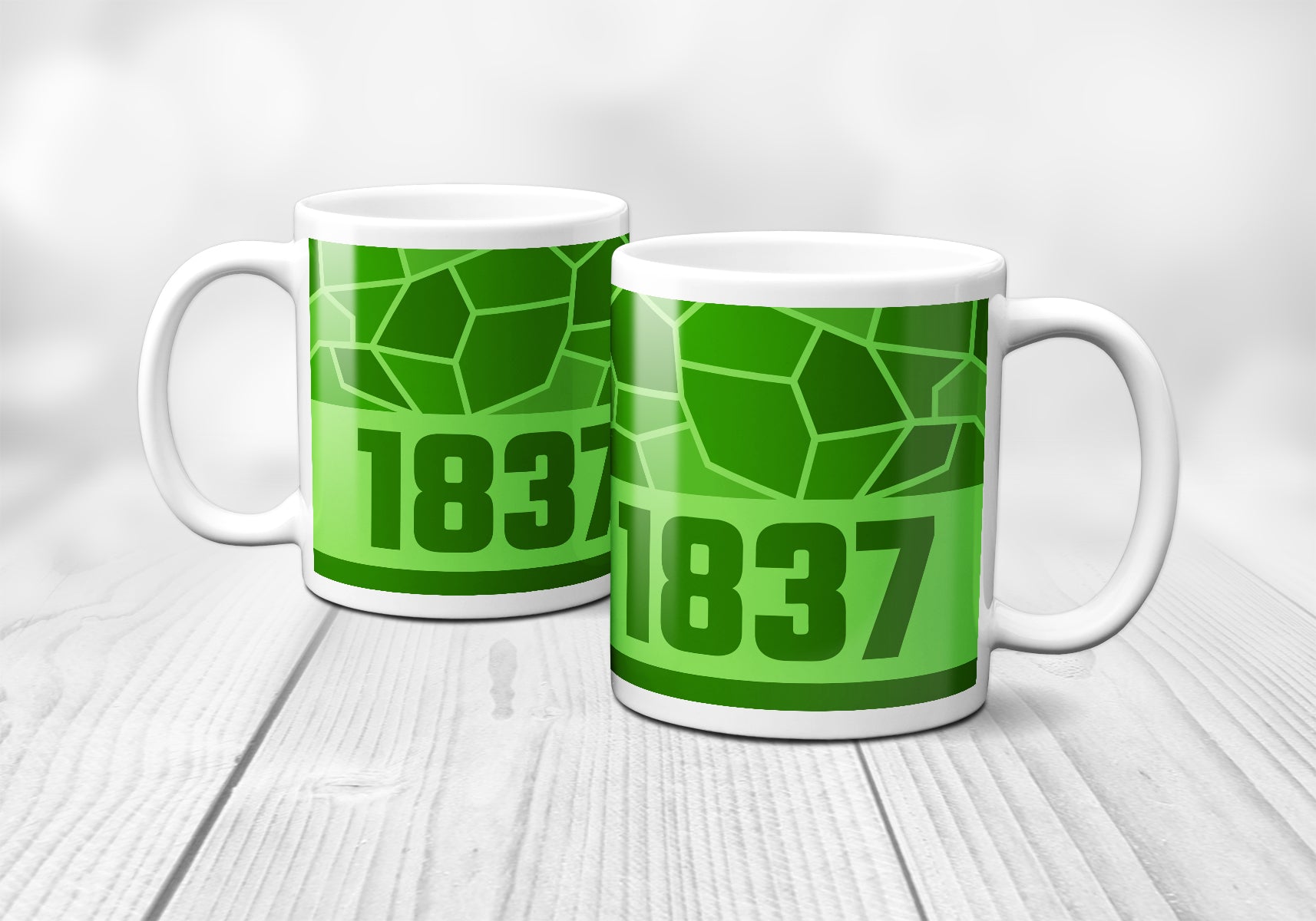 1837 Year Mug (11oz, Liril Green)