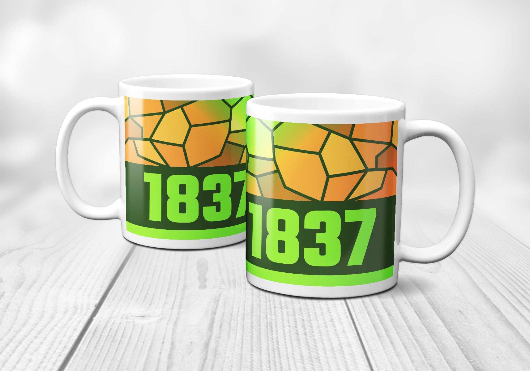 1837 Year Mug (11oz, Olive Green)