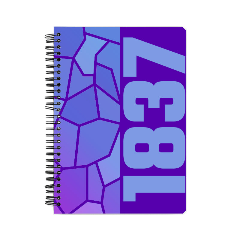 1837 Year Notebook (Purple)