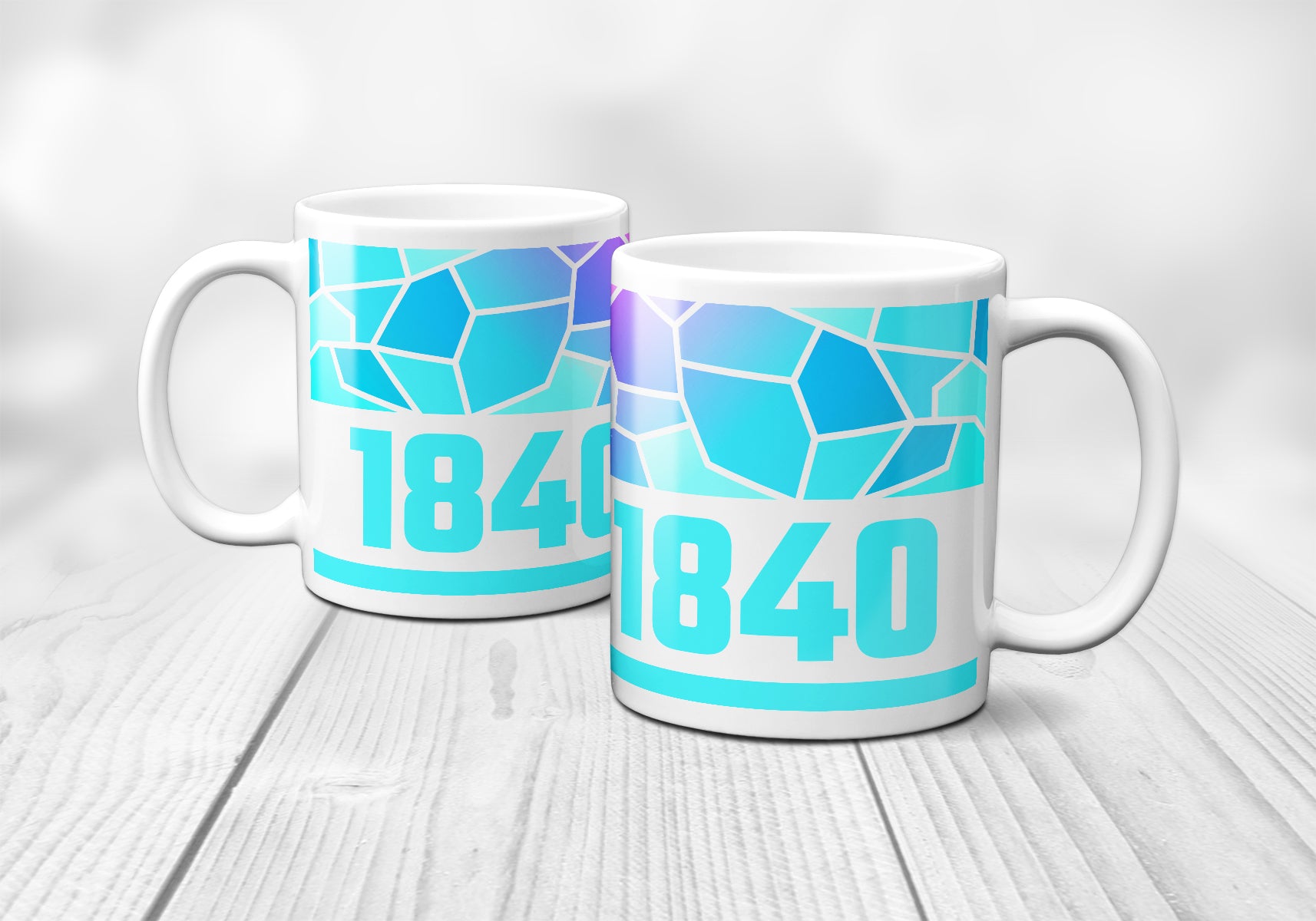 1840 Year Mug (11oz, White)