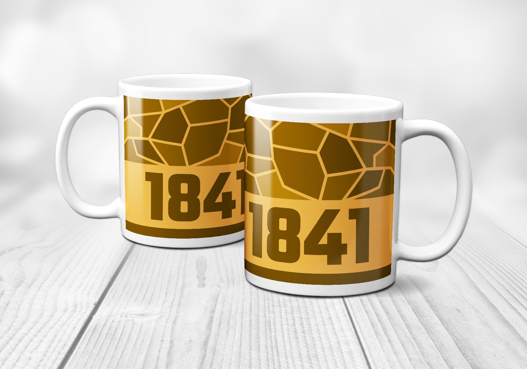 1841 Year Mug (11oz, Golden Yellow)