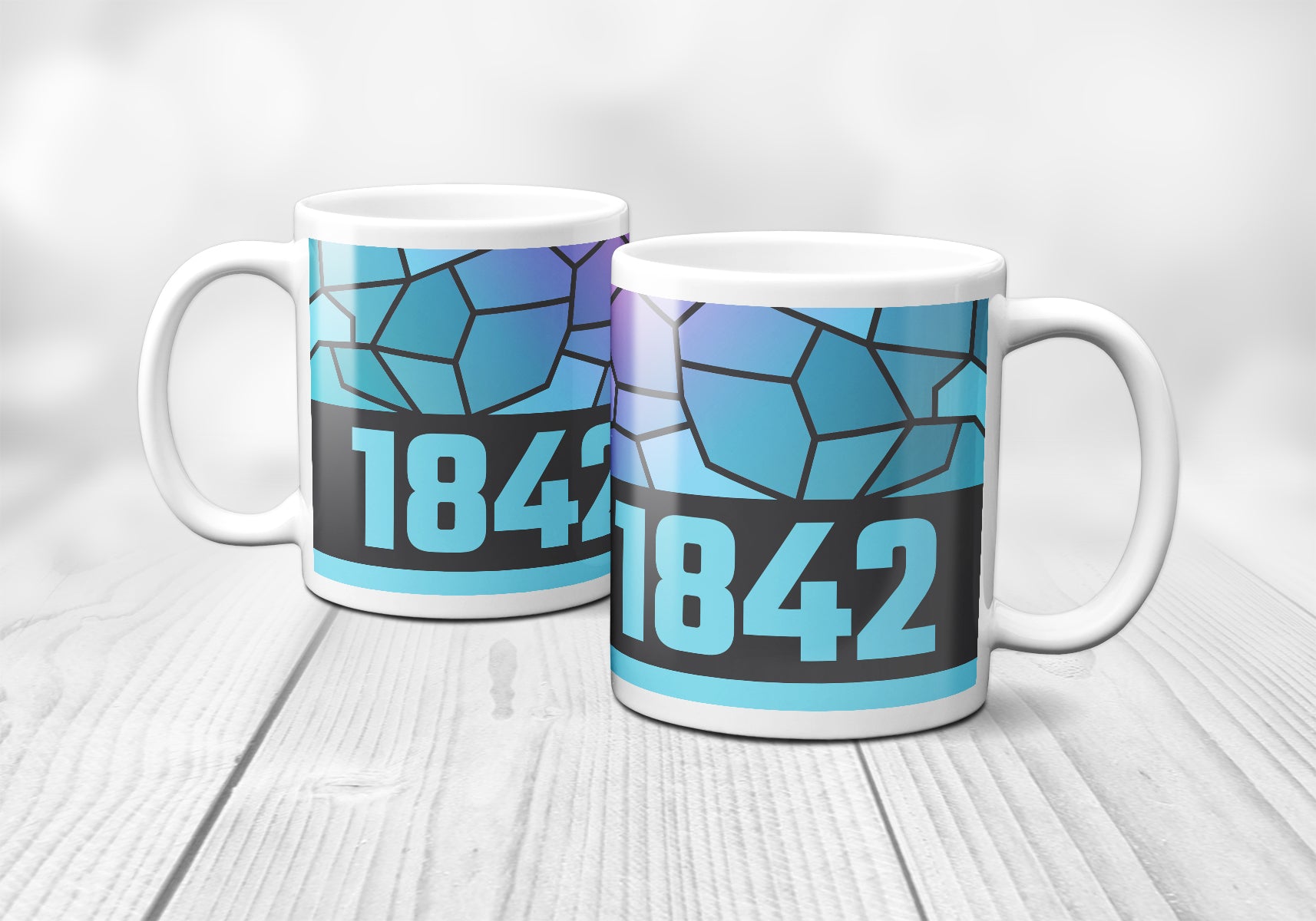 1842 Year Mug (11oz, Charcoal Grey)