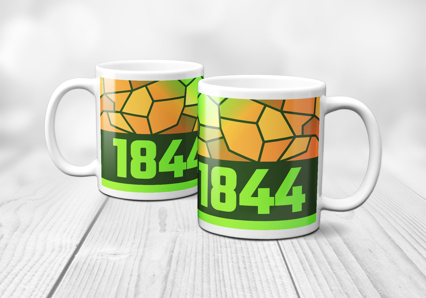1844 Year Mug (11oz, Olive Green)