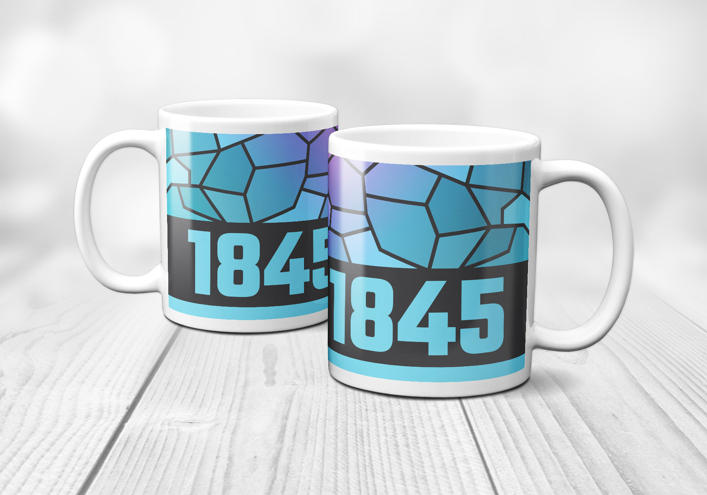 1845 Year Mug (11oz, Charcoal Grey)