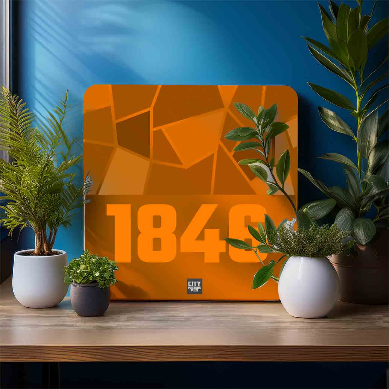 1846 Year Mousepad (Orange)