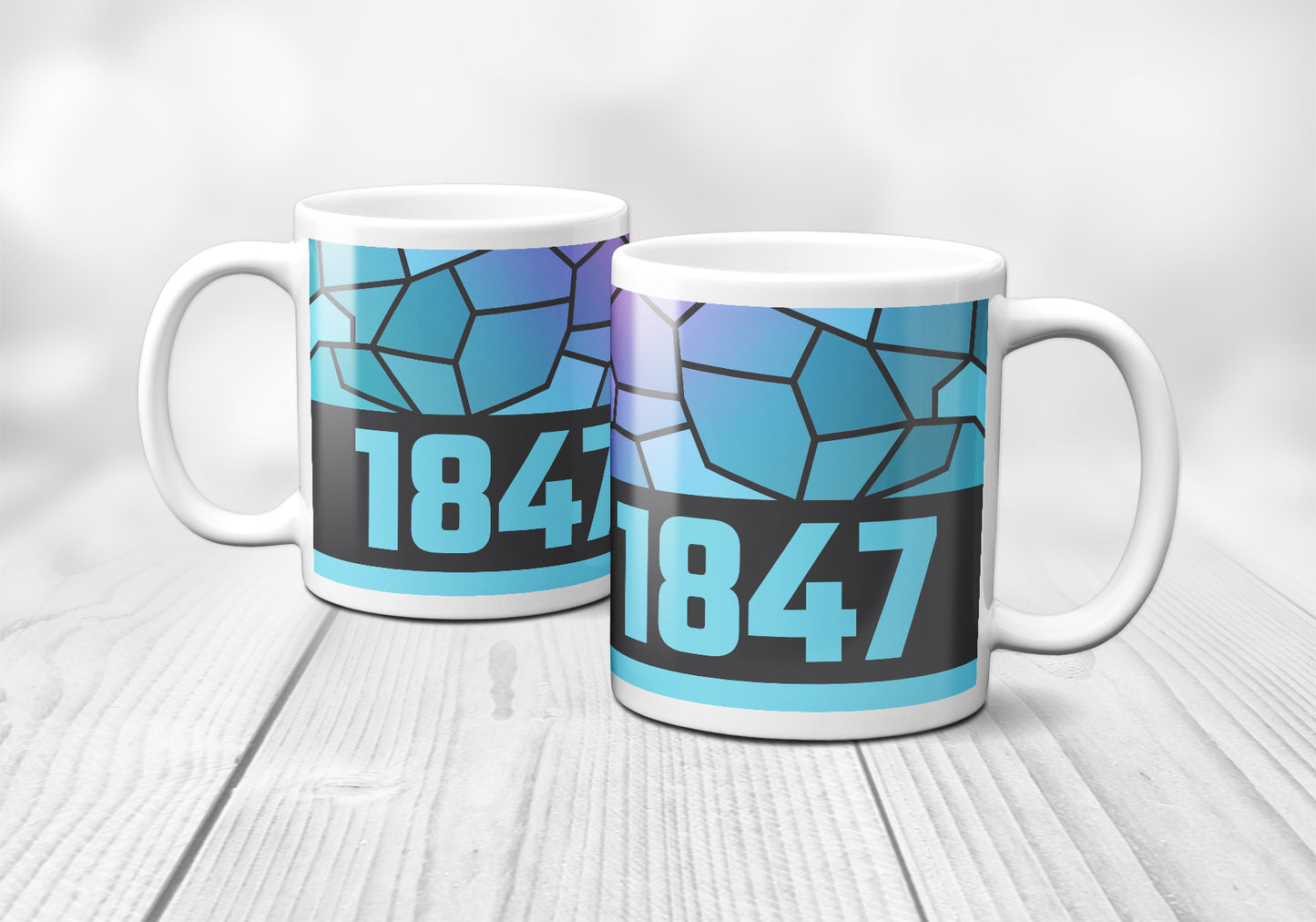 1847 Year Mug (11oz, Charcoal Grey)