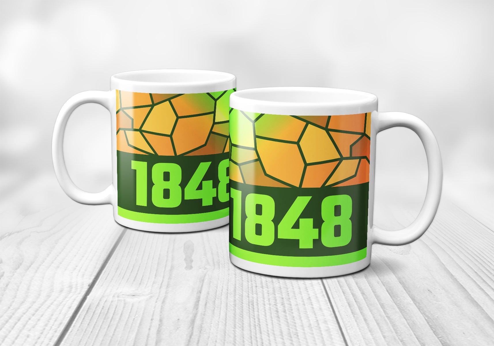 1848 Year Mug (11oz, Olive Green)
