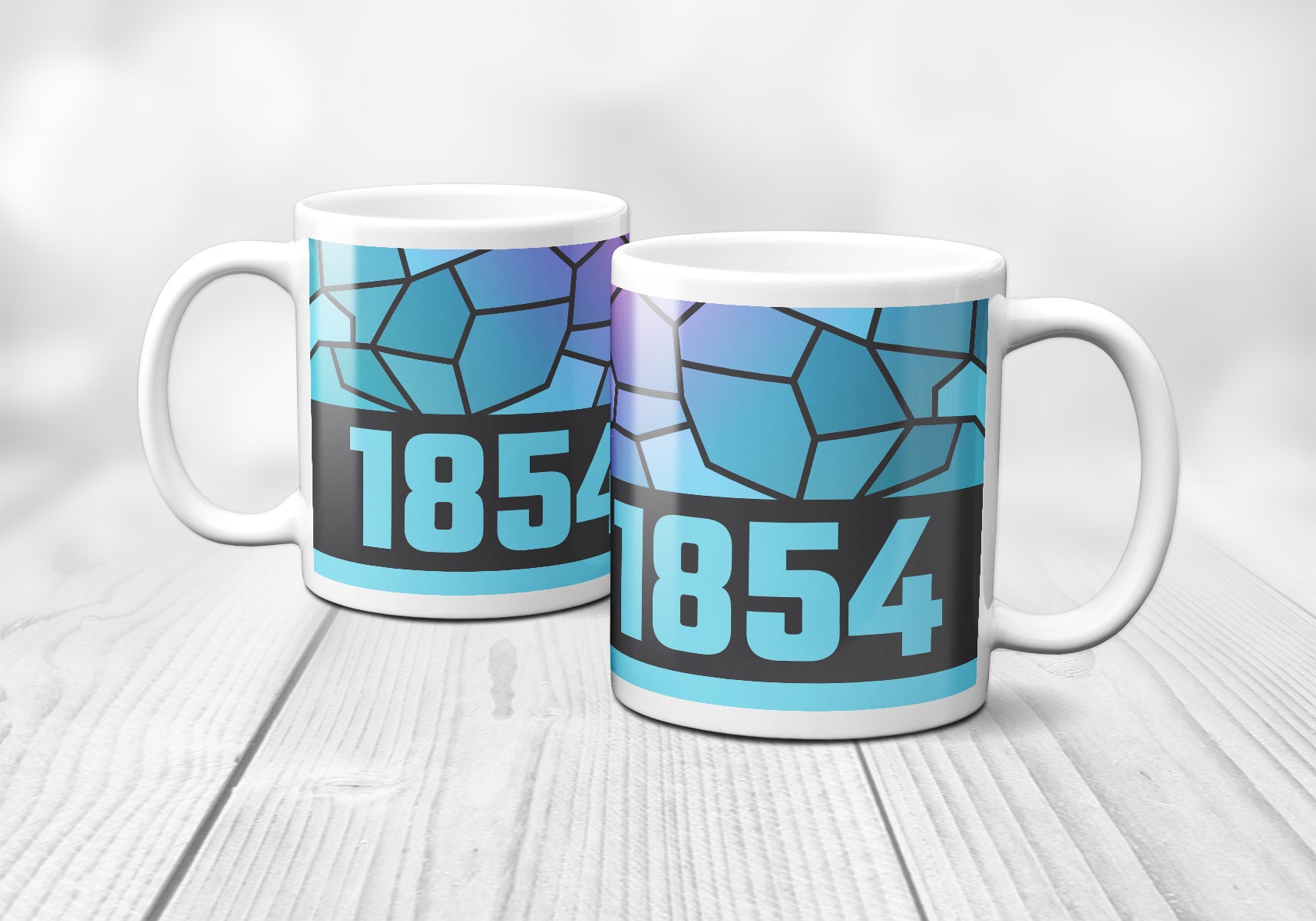 1854 Year Mug (11oz, Charcoal Grey)