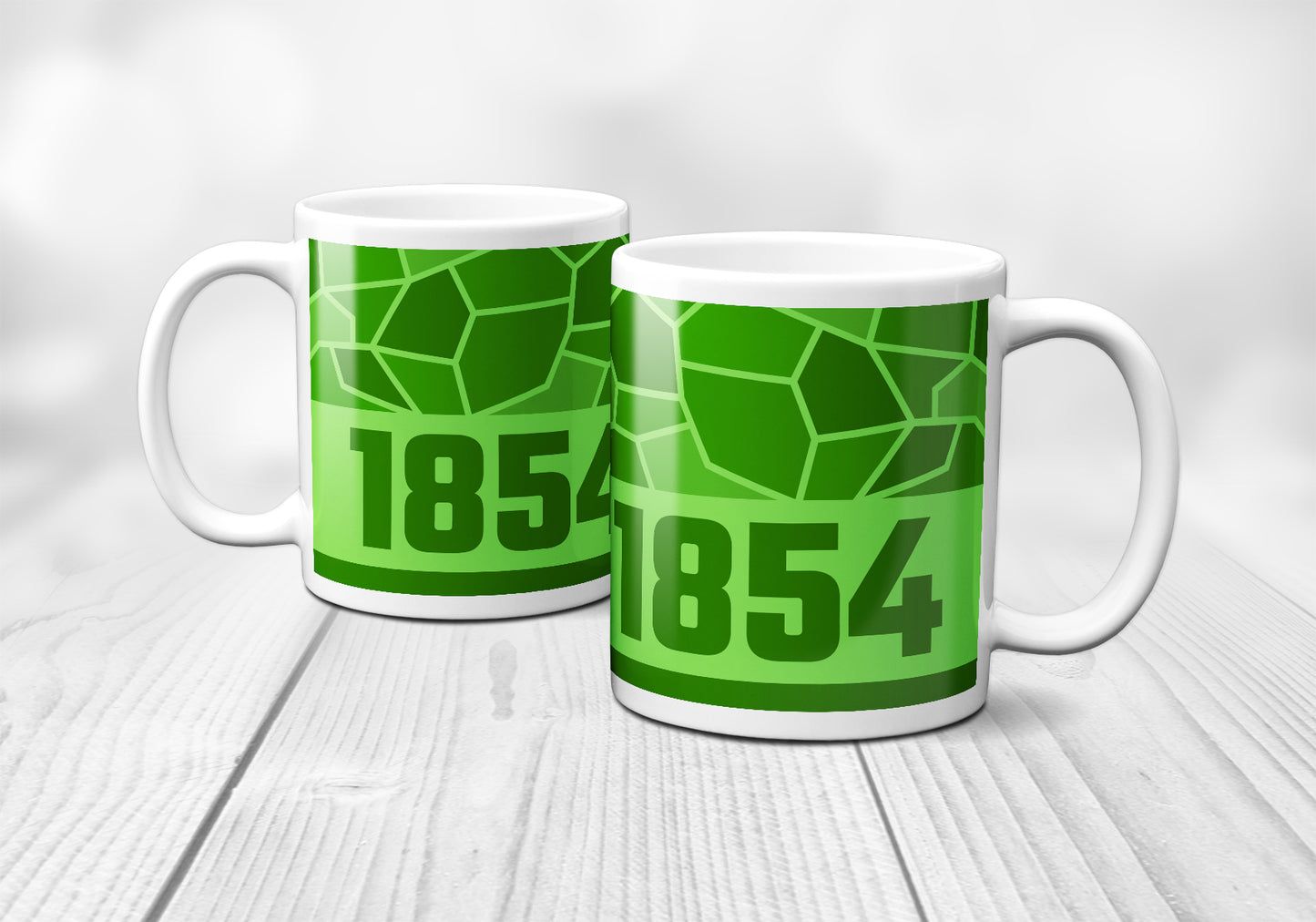 1854 Year Mug (11oz, Liril Green)