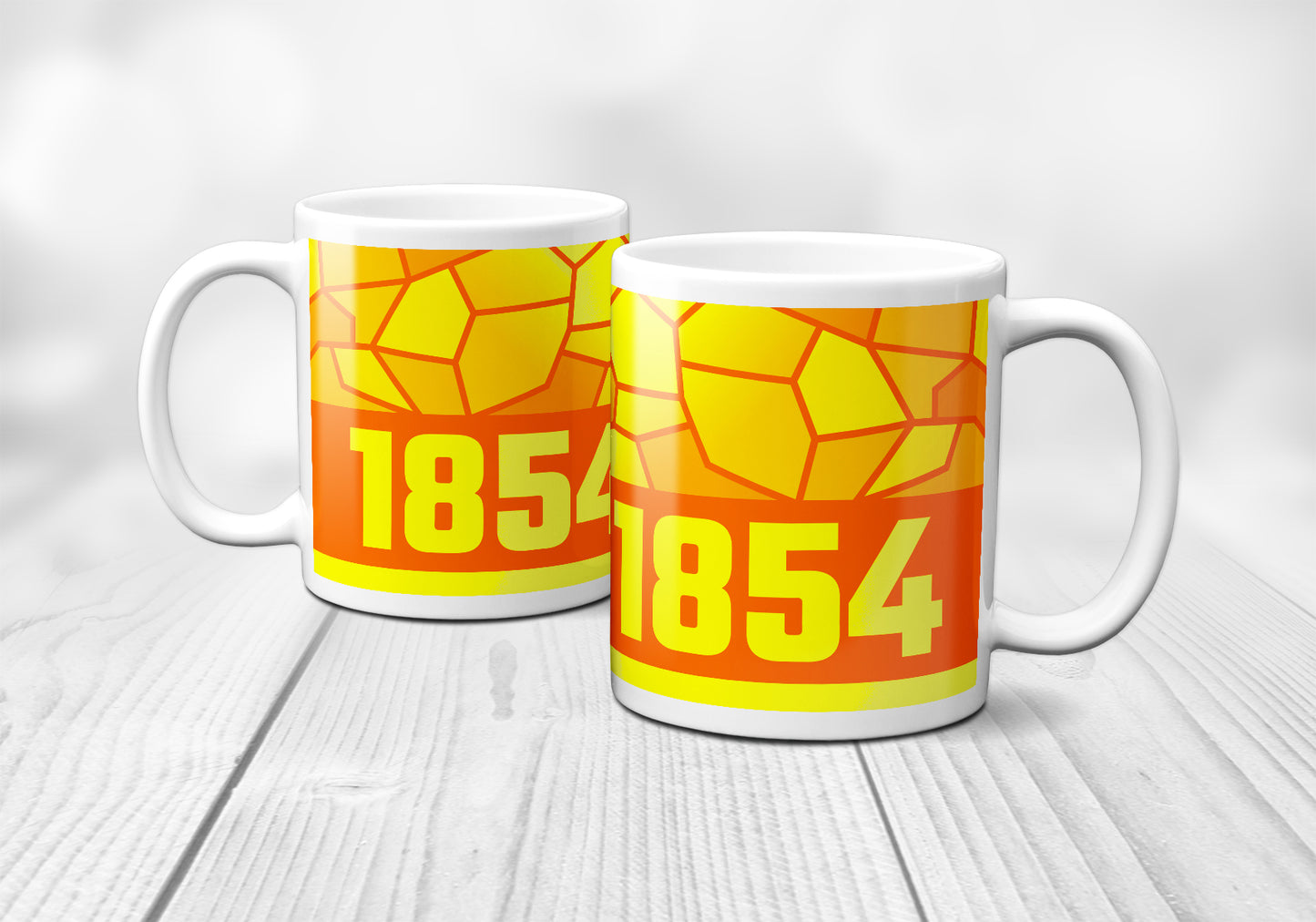 1854 Year Mug (11oz, Orange)