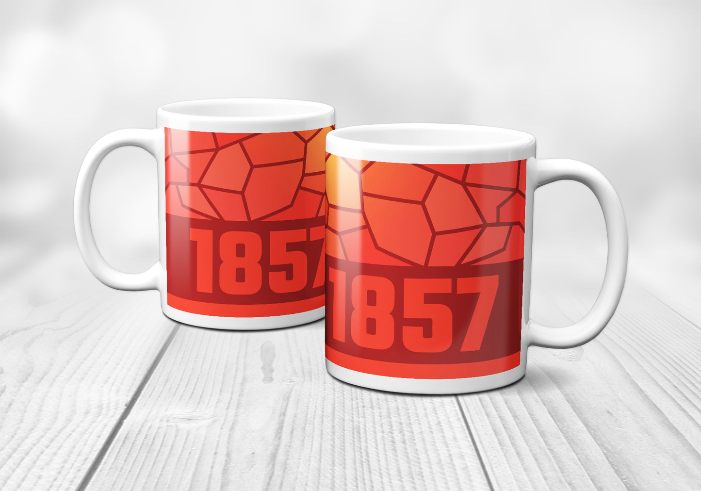 1857 Year Mug (11oz, Red)