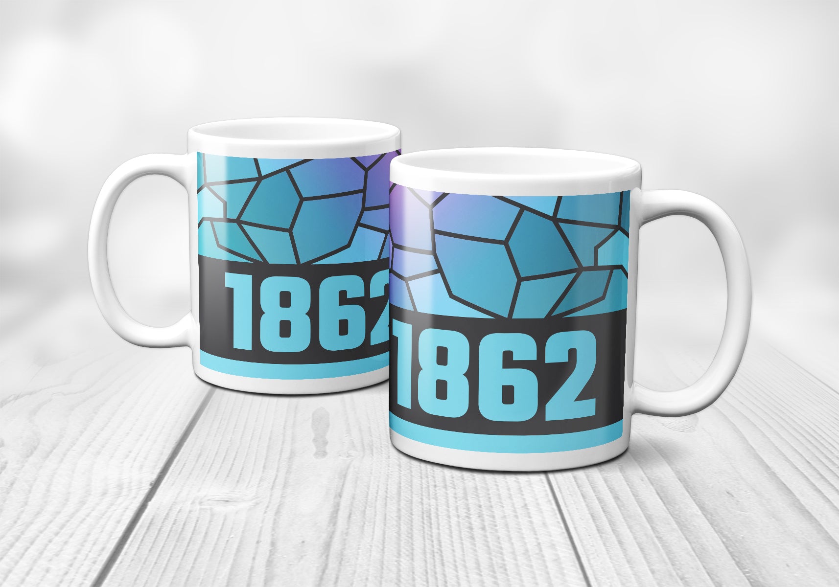 1862 Year Mug (11oz, Charcoal Grey)