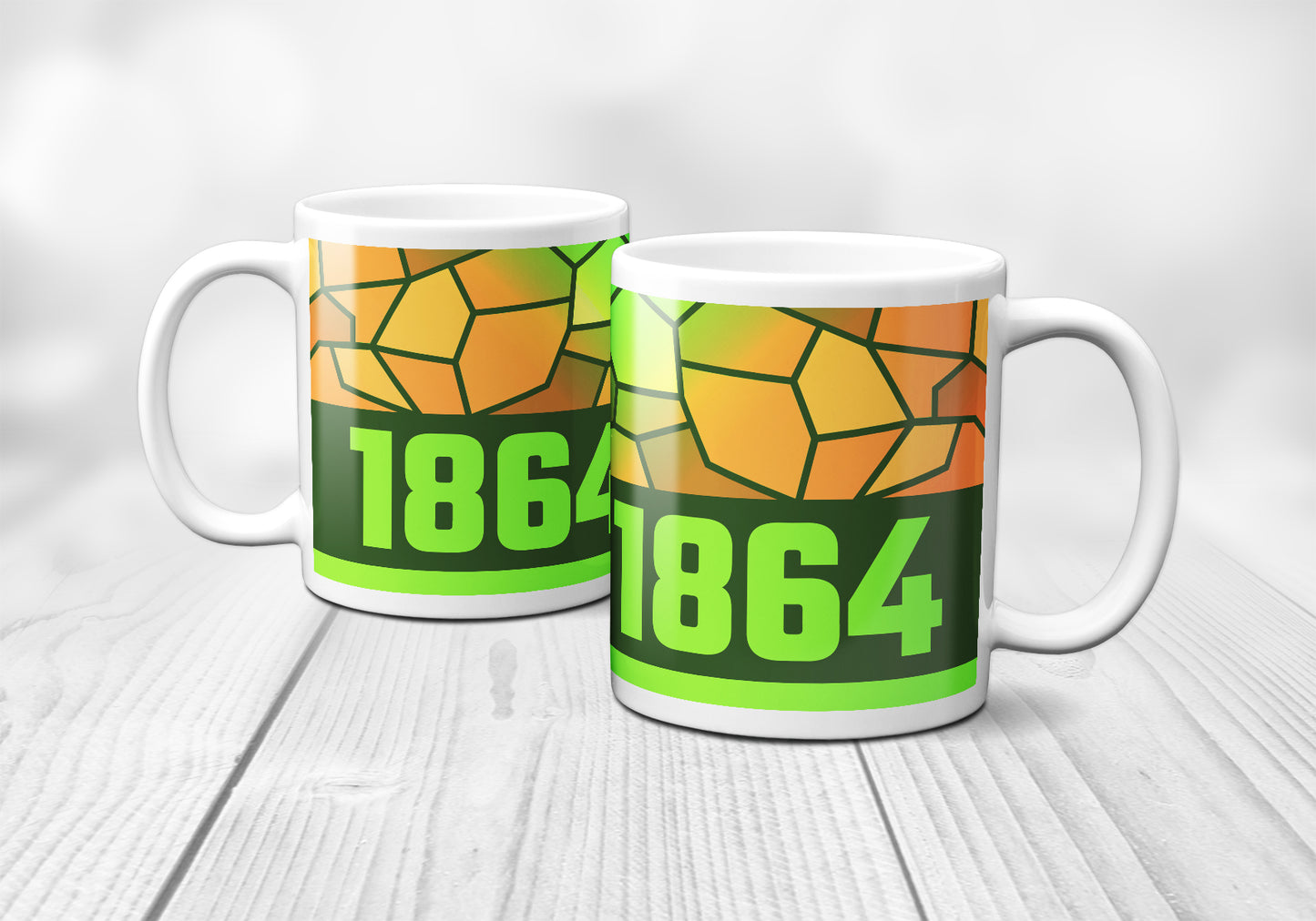 1864 Year Mug (11oz, Olive Green)