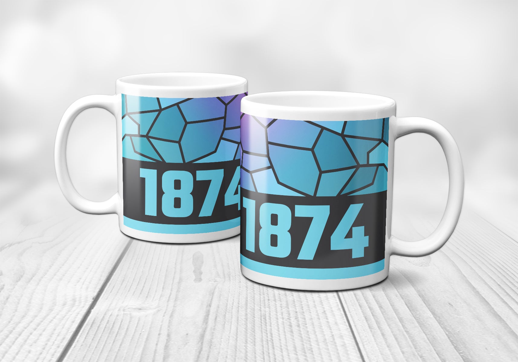 1874 Year Mug (11oz, Charcoal Grey)