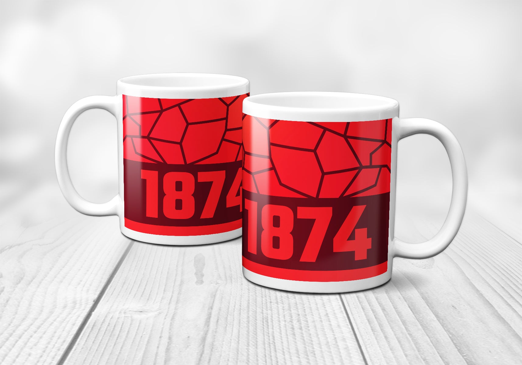1874 Year Mug (11oz, Maroon)