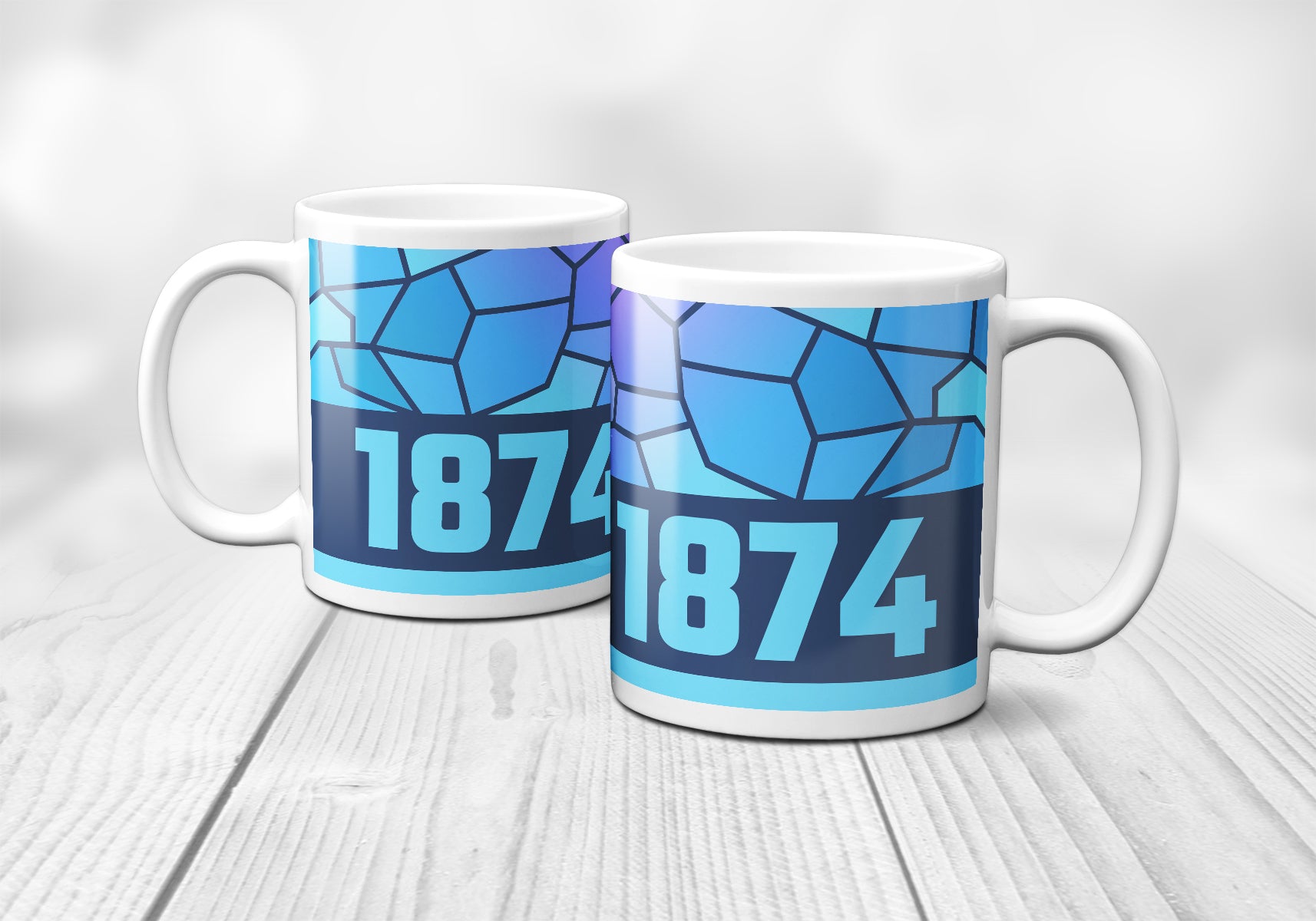 1874 Year Mug (11oz, Navy Blue)