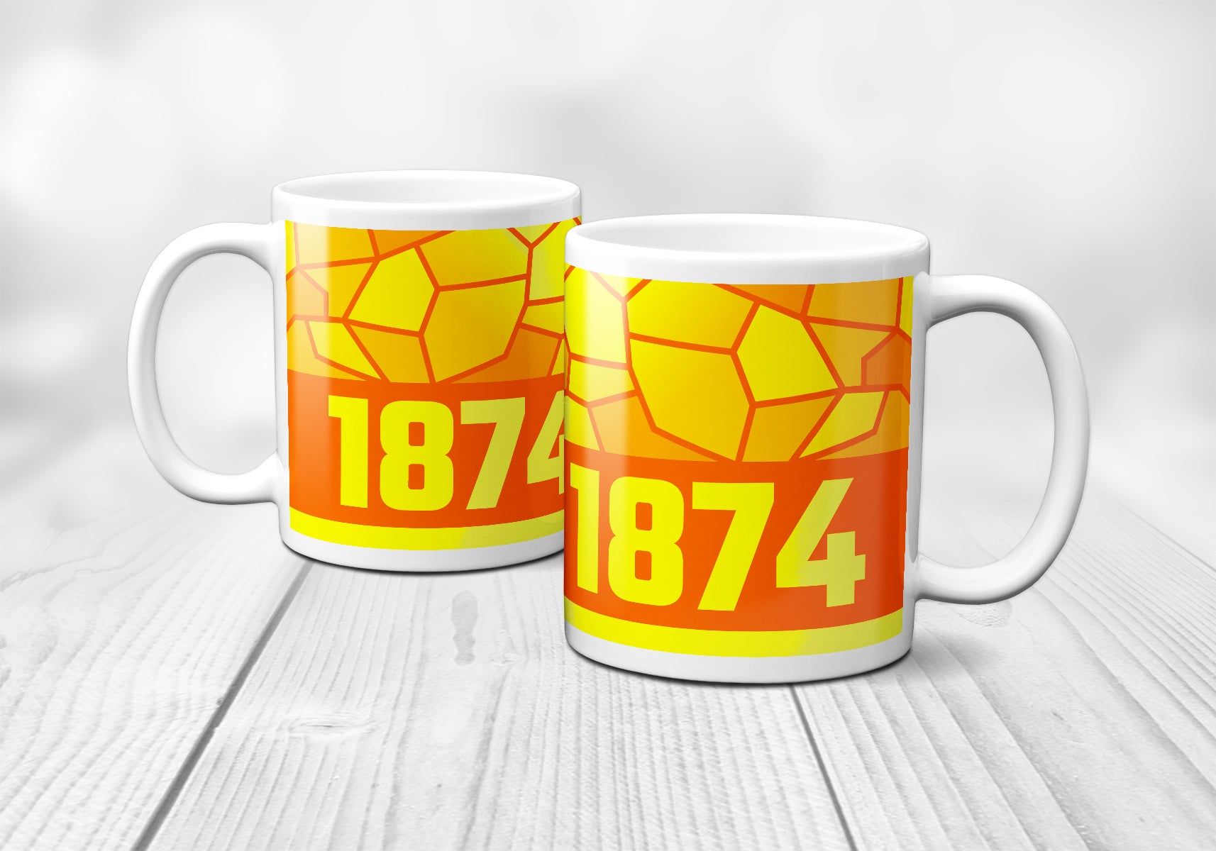 1874 Year Mug (11oz, Orange)