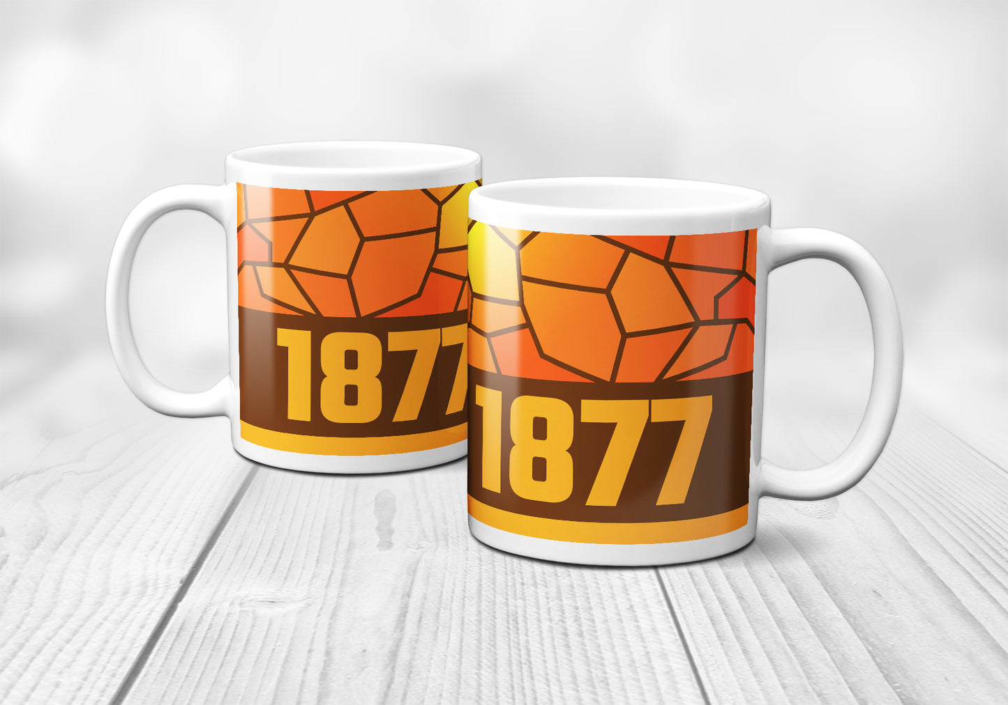 1877 Year Mug (11oz, Brown)