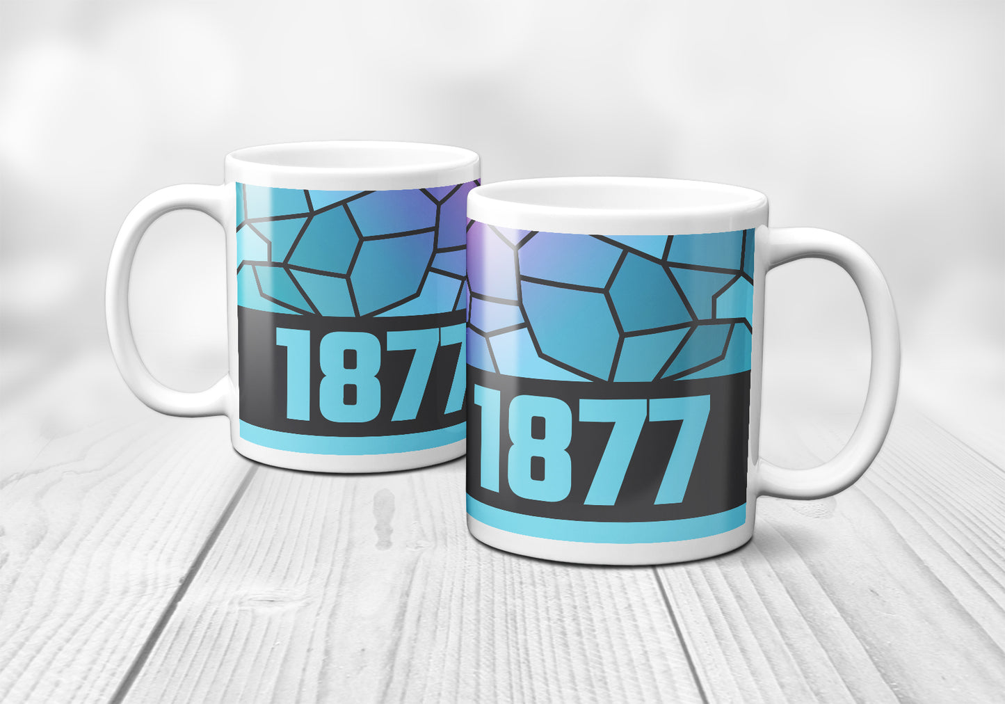 1877 Year Mug (11oz, Charcoal Grey)