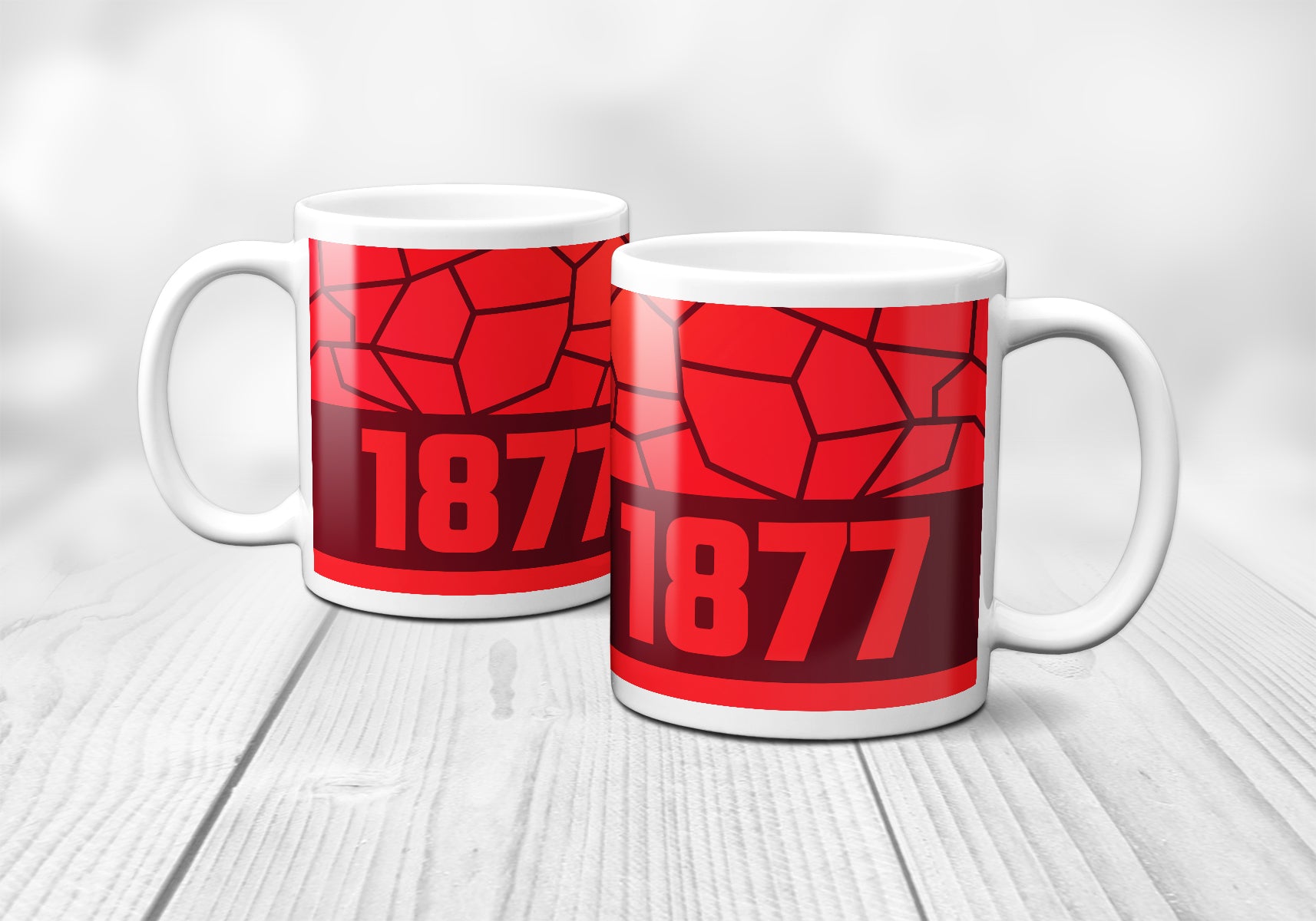 1877 Year Mug (11oz, Maroon)