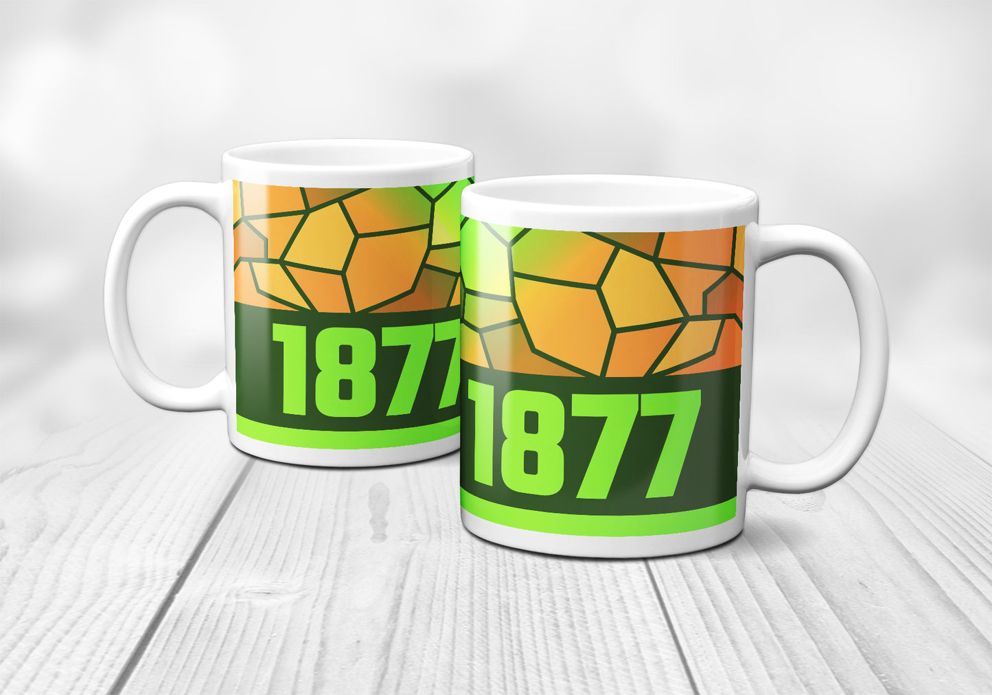 1877 Year Mug (11oz, Olive Green)