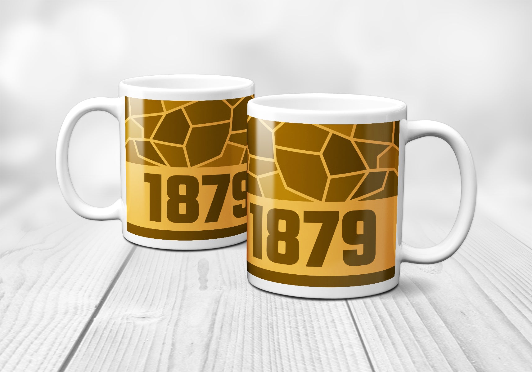 1879 Year Mug (11oz, Golden Yellow)