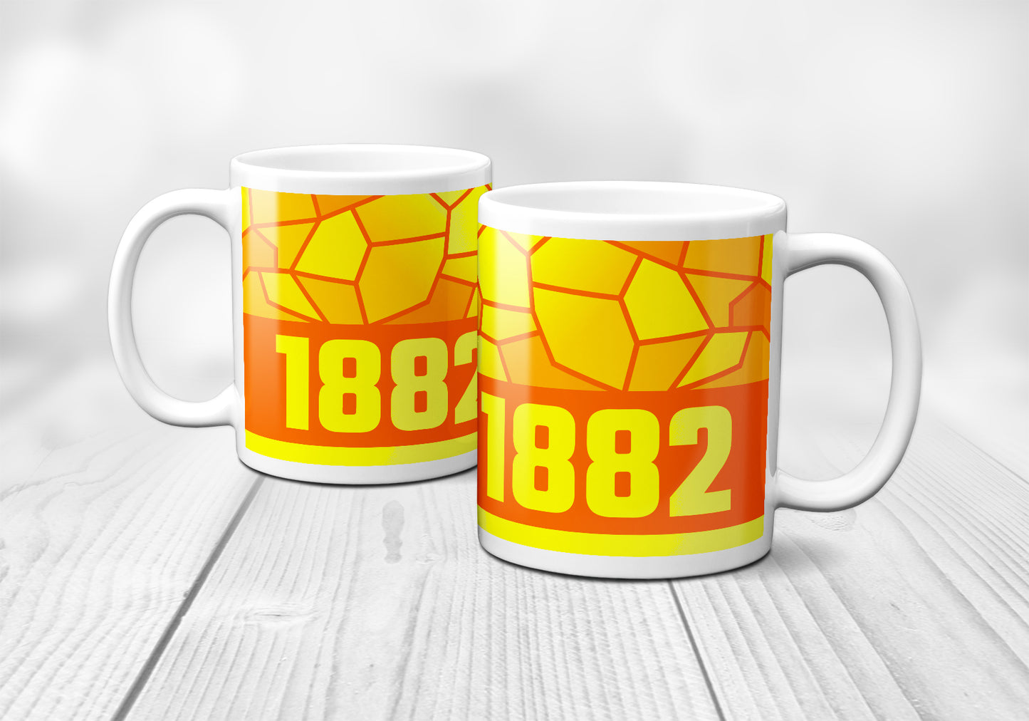 1882 Year Mug (11oz, Orange)