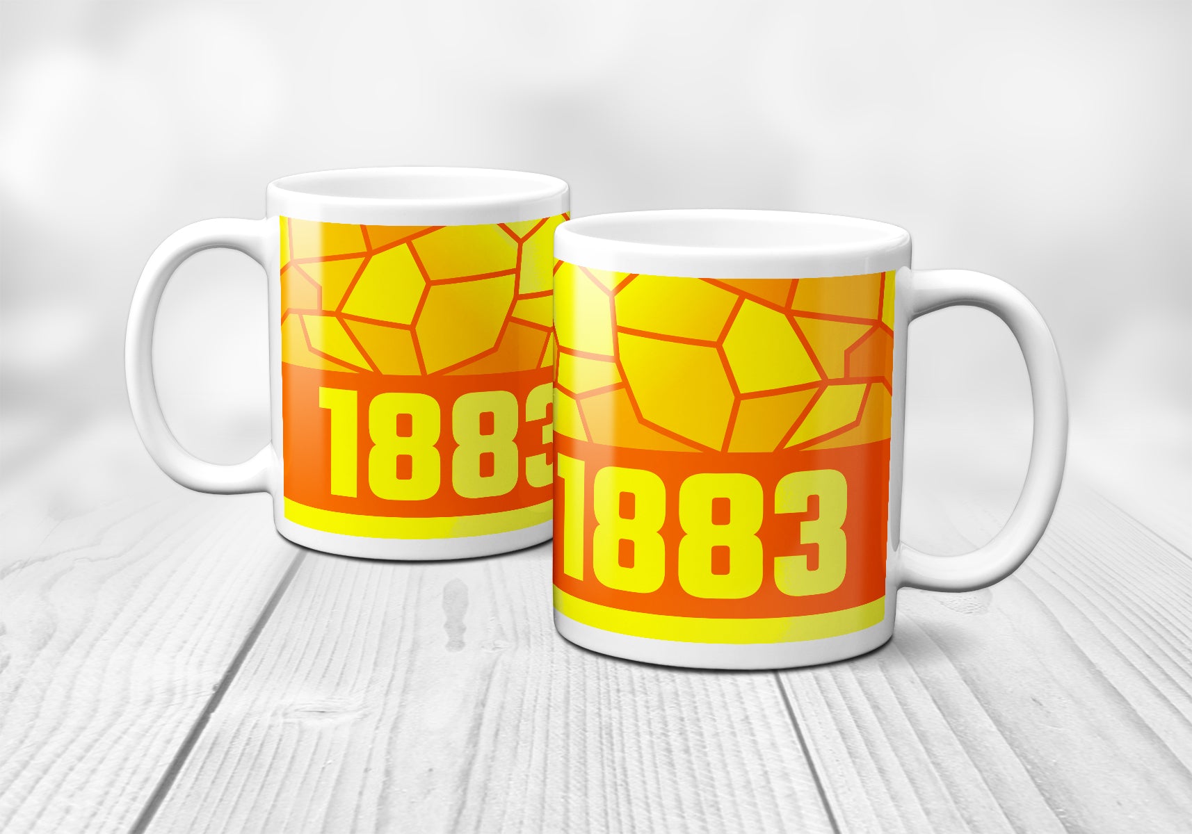 1883 Year Mug (11oz, Orange)