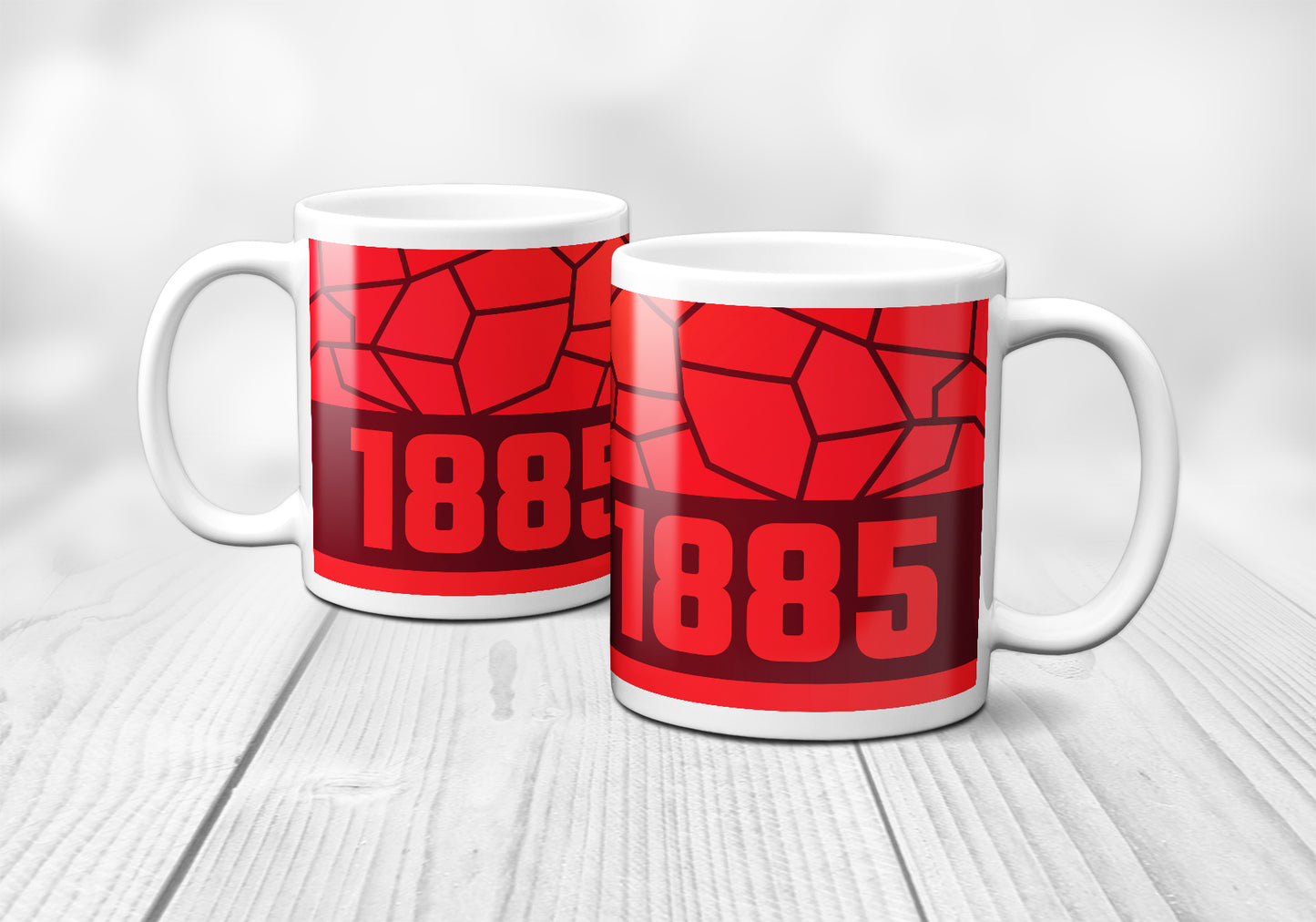 1885 Year Mug (11oz, Maroon)