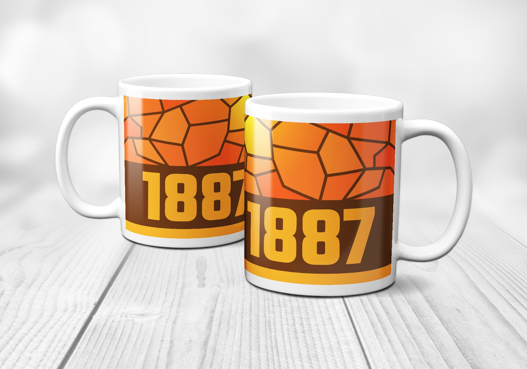 1887 Year Mug (11oz, Brown)