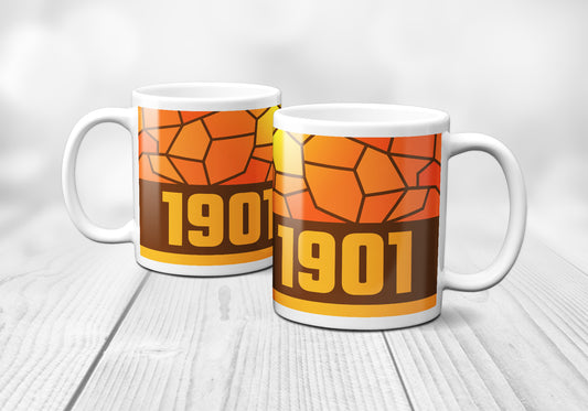 1901 Year Mug (11oz, Brown)