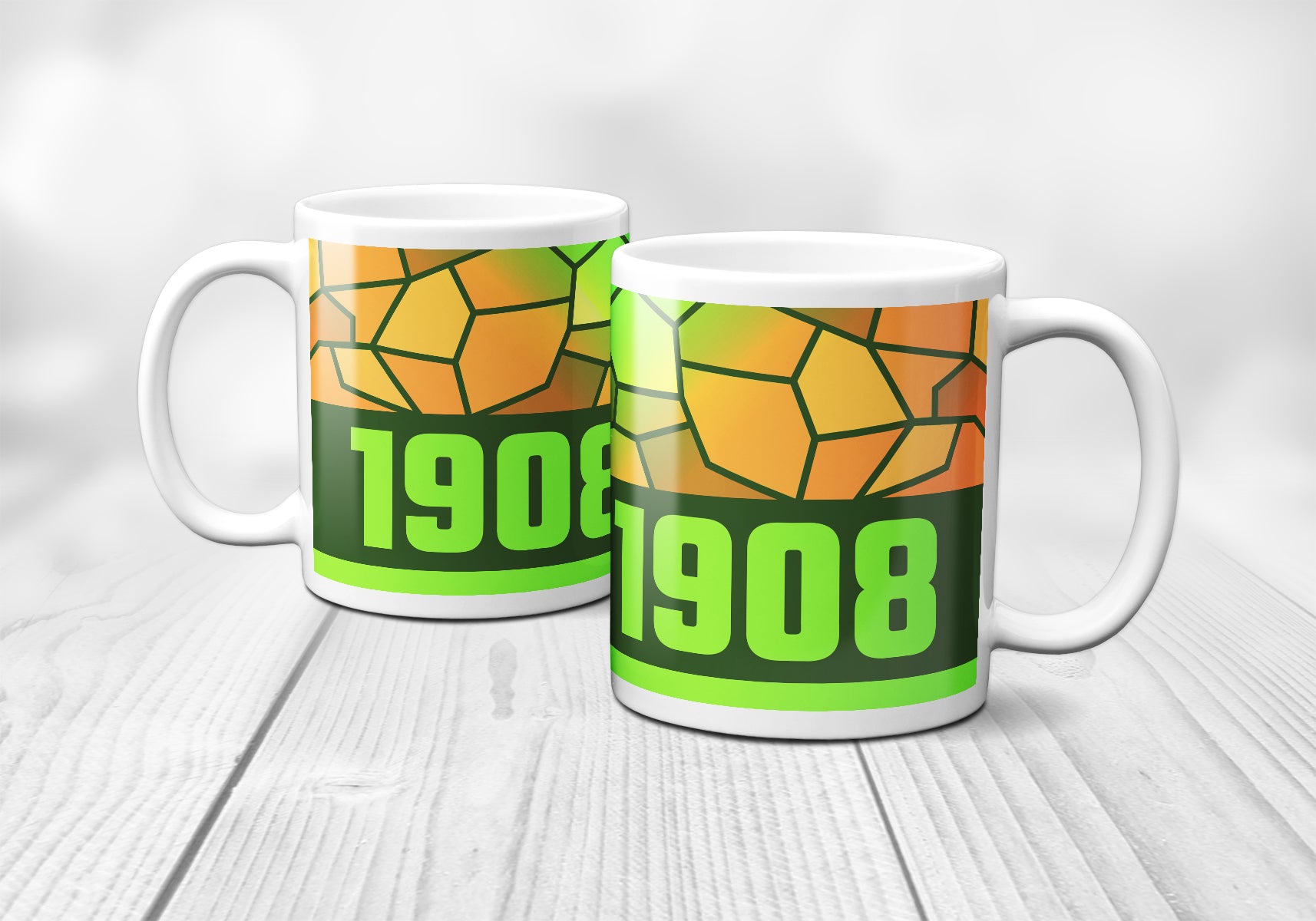 1908 Year Mug (11oz, Olive Green)