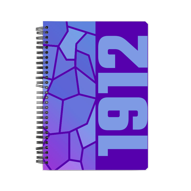 1912 Year Notebook (Purple)