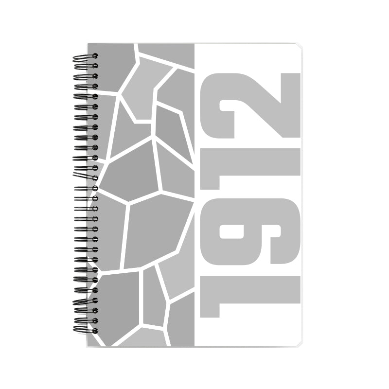 1912 Year Notebook (White)
