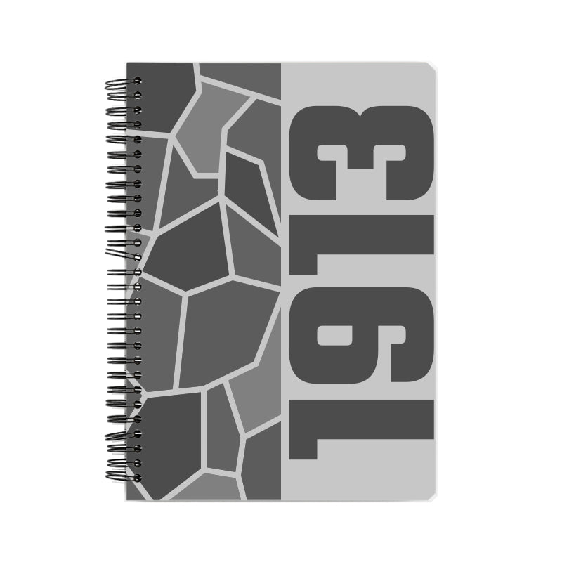 1913 Year Notebook (Melange Grey)